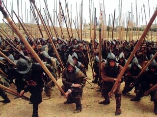 Advertisement for the Spanish film ‘Alatriste’