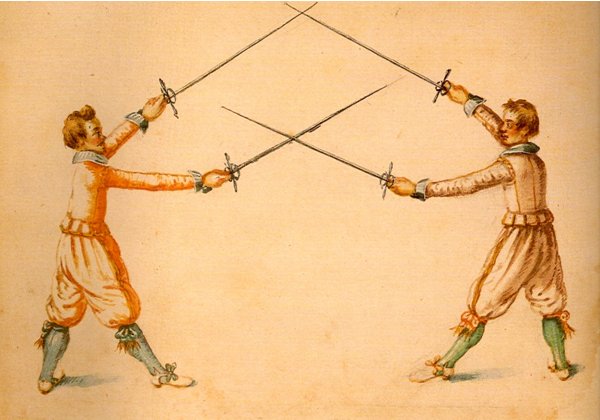 Heredia's case of rapiers
